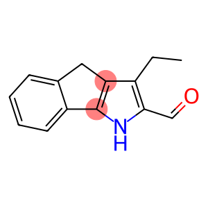 Indeno[1,2-b]pyrrole-2-carboxaldehyde, 3-ethyl-1,4-dihydro- (9CI)
