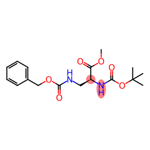 L-Alanine, N-[(1,1-diMethylethoxy)carbonyl]-3-[[(phenylMethoxy)carbonyl]aMino]-, Methyl ester