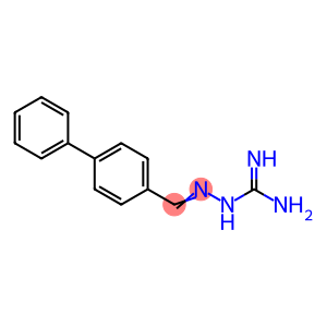 Hydrazinecarboximidamide, 2-((1,1'-biphenyl)-4-ylmethylene)-