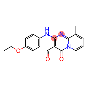 2-[(4-ETHOXYPHENYL)AMINO]-9-METHYL-4-OXO-4H-PYRIDO[1,2-A]PYRIMIDINE-3-CARBALDEHYDE