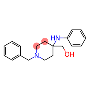 4-(Phenylamino)-1-(phenylmethyl)-4-piperidinemethanol