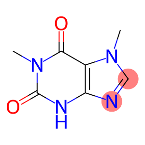 1,7-Dimethyl-1H-purine-2,6-dione,  1,7-Dimethylxanthine,  2,6-Dihydroxy-1,7-dimethylpurine,  Paraxanthine