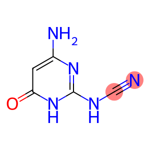 (6-amino-4-oxo-1,4-dihydropyrimidin-2-yl)cyanamide