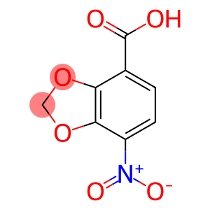 7-硝基苯并[d][1,3]二噁戊环-4-羧酸