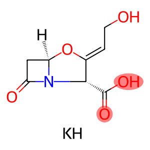 4-Oxa-1-azabicyclo3.2.0heptane-2-carboxylic acid, 3-(2-hydroxyethylidene)-7-oxo-, monopotassium salt, (2R,3Z,5R)-