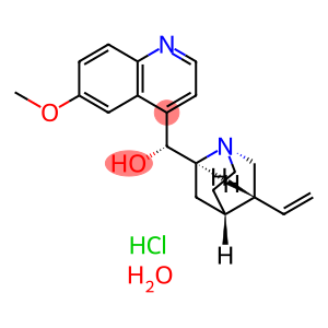 Cinchonan-9-ol, 6-methoxy-, monohydrochloride, dihydrate, (8.alpha.,9R)-