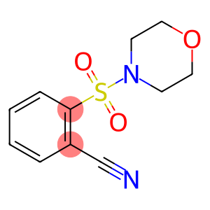 Benzonitrile, 2-(4-morpholinylsulfonyl)-