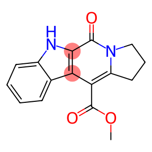 METHYL 5-OXO-2,3,5,6-TETRAHYDRO-1H-INDOLIZINO[6,7-B]INDOLE-11-CARBOXYLATE