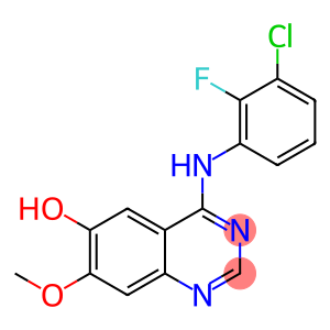 4-(3-chloro-2-fluorophenylamino)-7-methoxyquinazolin-6-ol