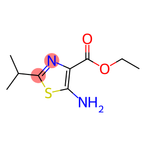4-Thiazolecarboxylic acid, 5-amino-2-(1-methylethyl)-, ethyl ester