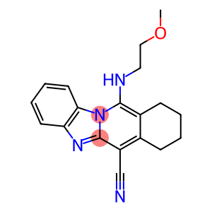 Benzimidazo[1,2-b]isoquinoline-6-carbonitrile, 7,8,9,10-tetrahydro-11-[(2-methoxyethyl)amino]-