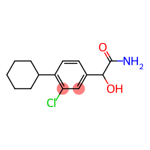 Benzeneacetamide, 3-chloro-4-cyclohexyl-α-hydroxy-