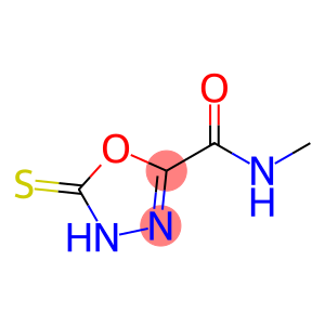 1,3,4-Oxadiazole-2-carboxamide,4,5-dihydro-N-methyl-5-thioxo-(9CI)