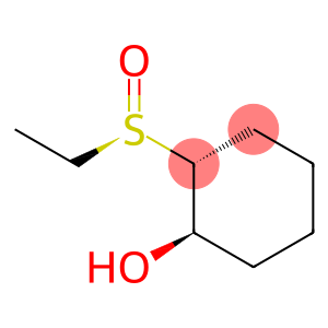 Cyclohexanol,2-[(R)-ethylsulfinyl]-,(1R,2R)-rel-(9CI)