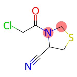 3-(2-CHLOROACETYL)THIAZOLIDINE-4-CARBONITRILE
