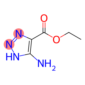 1H-1,2,3-Triazole-4-carboxylic  acid,  5-amino-,  ethyl  ester