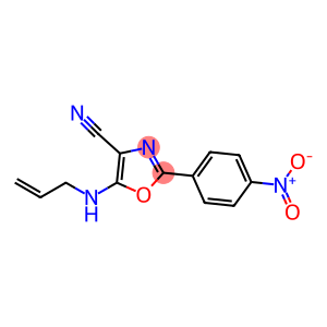 5-(allylamino)-2-(4-nitrophenyl)oxazole-4-carbonitrile