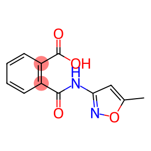 Benzoic acid, 2-[[(5-methyl-3-isoxazolyl)amino]carbonyl]- (9CI)