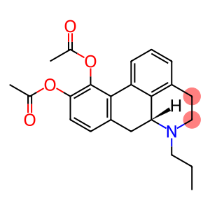Diacetic acid 5,6,6a,7-tetrahydro-6-propyl-4H-dibenzo[de,g]quinoline-10,11-diyl ester