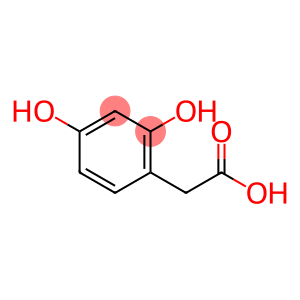 Benzeneacetic acid, 2,4-dihydroxy-