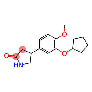4-[3-(cyclopentyloxy)-4-methoxyphenyl]pyrrolidin-2-one