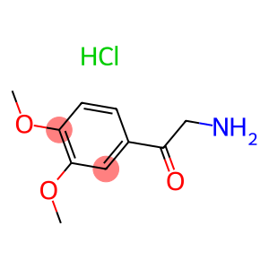 2-(3,4-dimethoxyphenyl)-2-oxoethan-1-aminium chloride