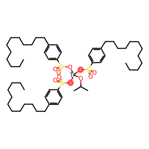 Tris(dodecylbenzenesulphonato-O)(propan-2-olato)titanium