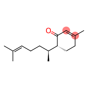 (R)-3-Methyl-6α-[(1S)-1,5-dimethyl-4-hexenyl]-2-cyclohexene-1-one