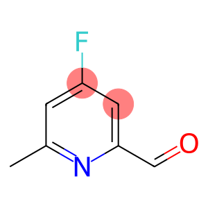 2-Pyridinecarboxaldehyde, 4-fluoro-6-methyl-