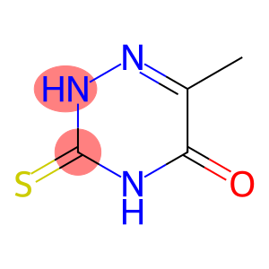6-Methyl-3-thio-as-triazine-3,5(2H,4H)-dione