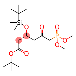 (3R)-6-(Dimethoxyphosphinyl)-3-[[(1,1-dimethylethyl)dimethylsilyl]oxy]-5-oxohexanoic acid 1,1-dimethylethyl ester