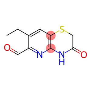 2H-Pyrido[3,2-b]-1,4-thiazine-6-carboxaldehyde,7-ethyl-3,4-dihydro-3-oxo-(9CI)