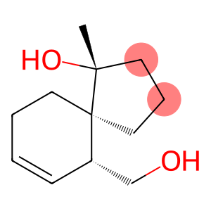 Spiro[4.5]dec-7-ene-6-methanol, 1-hydroxy-1-methyl-, (1R,5R,6R)-rel- (9CI)