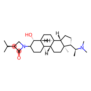 2-Azetidinone, 1-[(3β,4β,5α,20S)-20-(dimethylamino)-4-hydroxypregnan-3-yl]-3-(1-methylethyl)-, (3R)-