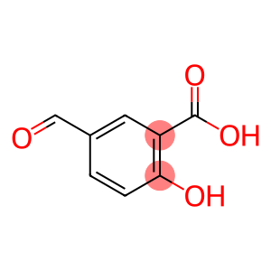 2-hydroxy-5-methanoyl-benzoic acid