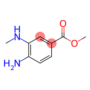 Benzoic acid, 4-amino-3-(methylamino)-, methyl ester