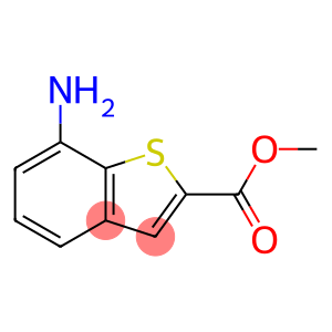 Benzo[b]thiophene-2-carboxylic acid, 7-amino-, methyl ester (9CI)