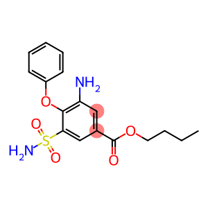 3-amino-4-phenoxy-5-sulfamoyl-benzoic acid butyl ester