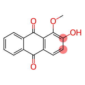 9,10-Anthracenedione,2-hydroxy-1-methoxy-