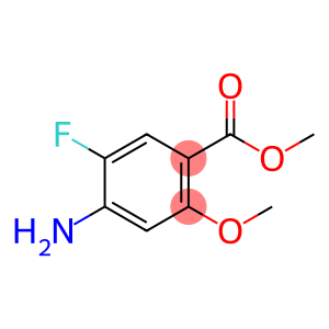 Benzoic acid, 4-amino-5-fluoro-2-methoxy-, methyl ester (9CI)
