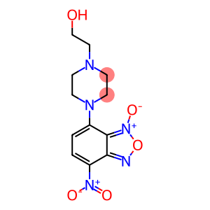 7-[4-(2-Hydroxyethyl)piperazin-1-yl]-4-nitrobenzofurazane 1-oxide