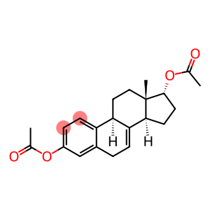 estra-1,3,5(10),7-tetraene-3,17alpha-diol diacetate