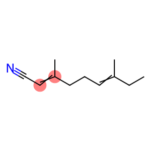 3,7-Dimethyl-2(3),6-nonadienenitrile