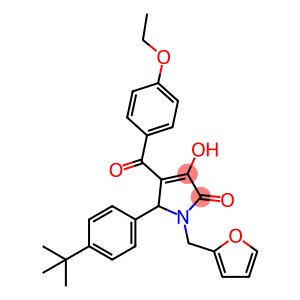 5-(4-tert-butylphenyl)-4-(4-ethoxybenzoyl)-1-(2-furylmethyl)-3-hydroxy-1,5-dihydro-2H-pyrrol-2-one