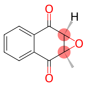 Naphth[2,3-b]oxirene-2,7-dione, 1a,7a-dihydro-1a-methyl-, (1aR,7aS)-