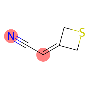 Acetonitrile, 2-(3-thietanylidene)-