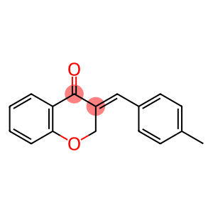 (3E)-3-[(4-methylphenyl)methylidene]-3,4-dihydro-2H-1-benzopyran-4-one
