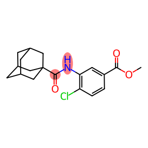 methyl 3-[(1-adamantylcarbonyl)amino]-4-chlorobenzoate