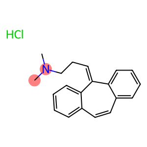 3-(5h-dibenzo(a,d)cyclohepten-5-ylidene)-n,n-dimethyl-1-propanaminhydroc