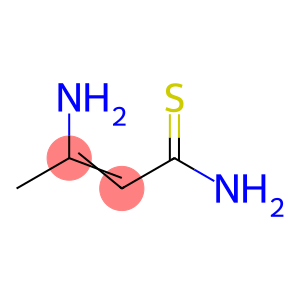 3-Amino-but-2-enethioic acid amide